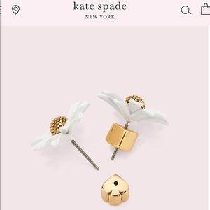 New Kate Spade Into the Bloom Earrings